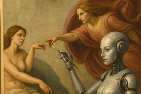 WHEN THE PAINTER BECOMES A ROBOT